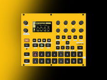 An Elektron Digitakt skin mockup