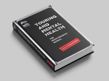 A 3D rendered cover of a book