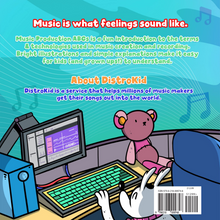 The blurb of DistroKid's Music Production ABCs book