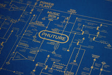 Acid House Love Blueprint - A History of Dance Music and Rave Culture (Blue)