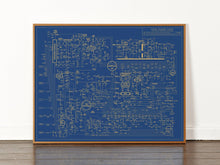 Acid House Love Blueprint - A History of Dance Music and Rave Culture (Blue)