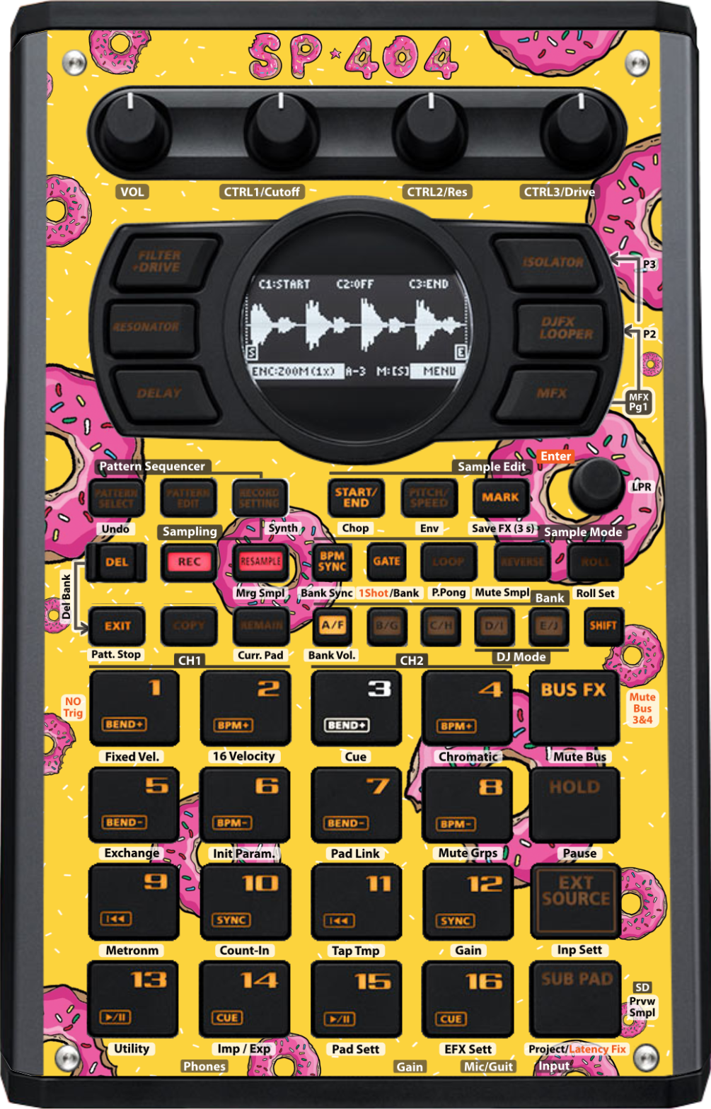 Roland SP-404 MK2 Skins