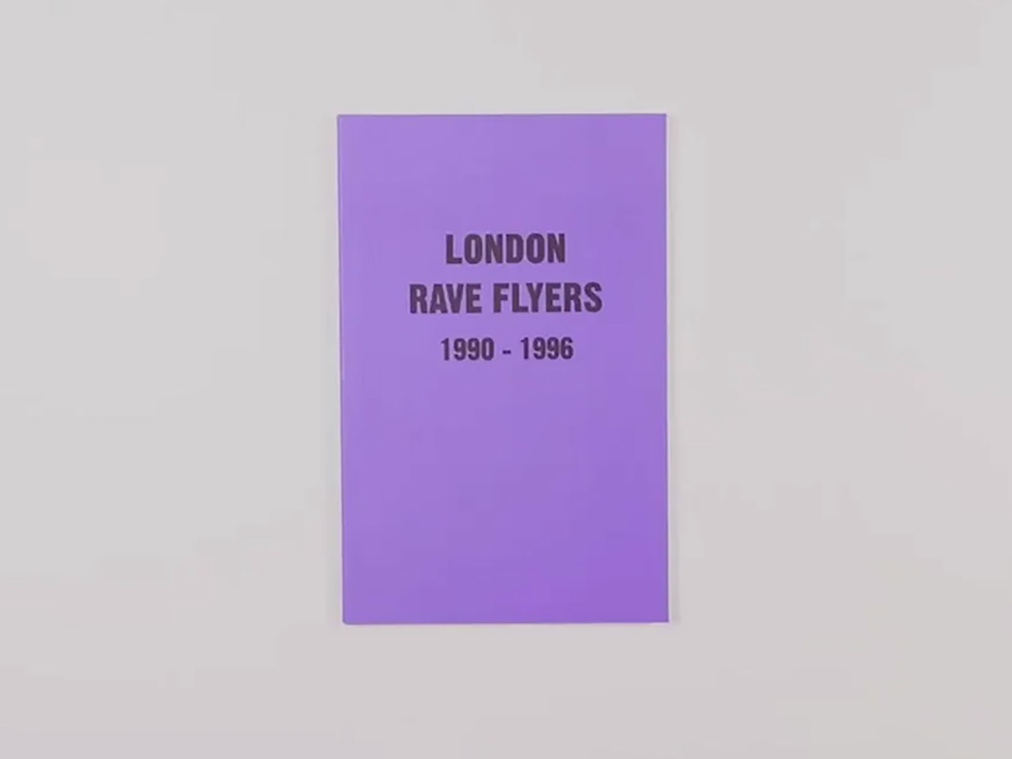London Rave Flyers