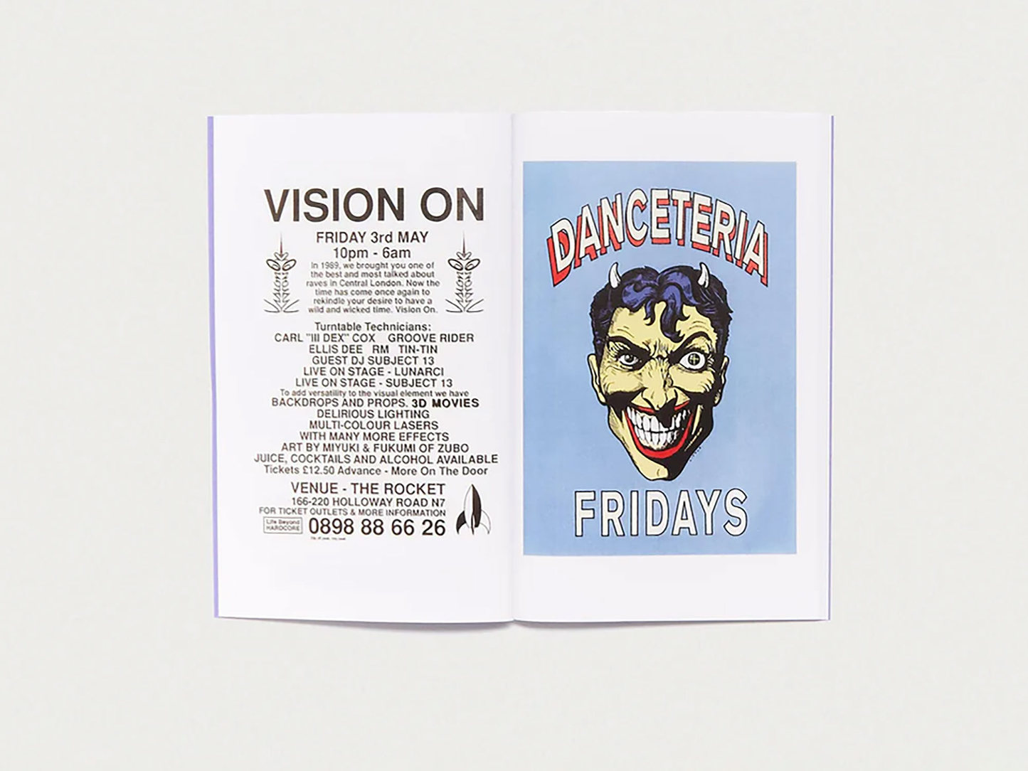 London Rave Flyers