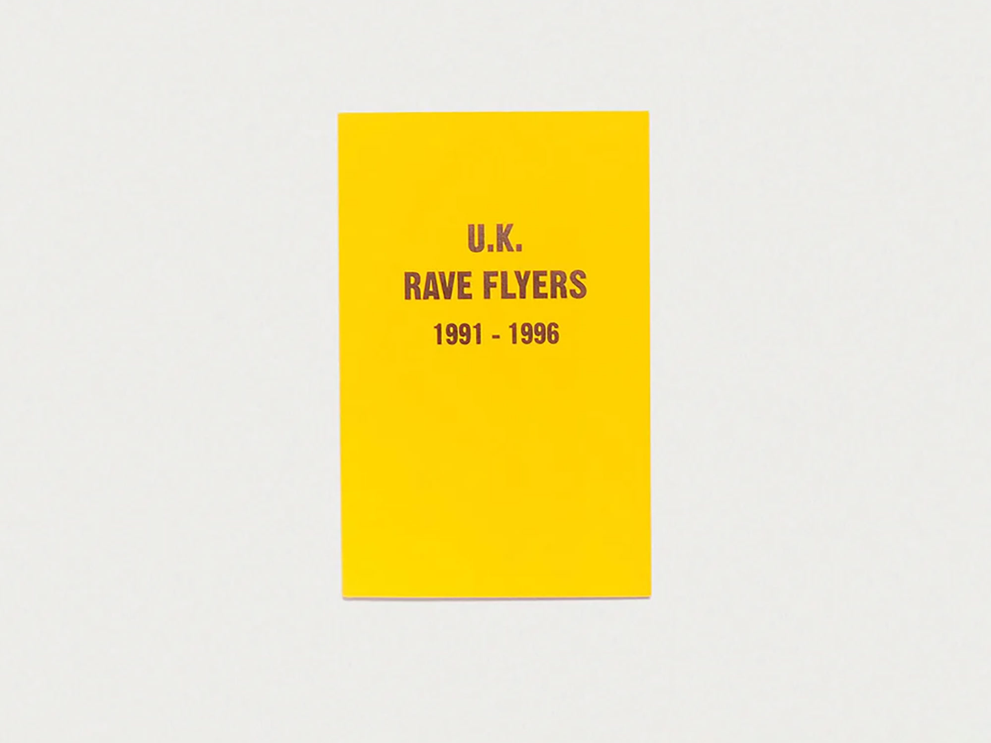 UK Rave Flyers
