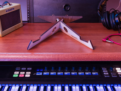 KOSMO DOUBLE STAND - Synth, Drum Machine, Laptop & Tablet Double TableTop Stand