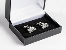 Technics SL-1200 Silver Sterling Cufflinks