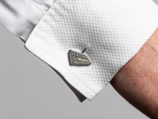 Roland TR-808 Silver Sterling Cufflinks