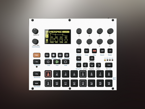 An Elektron Digitakt skin mockup 