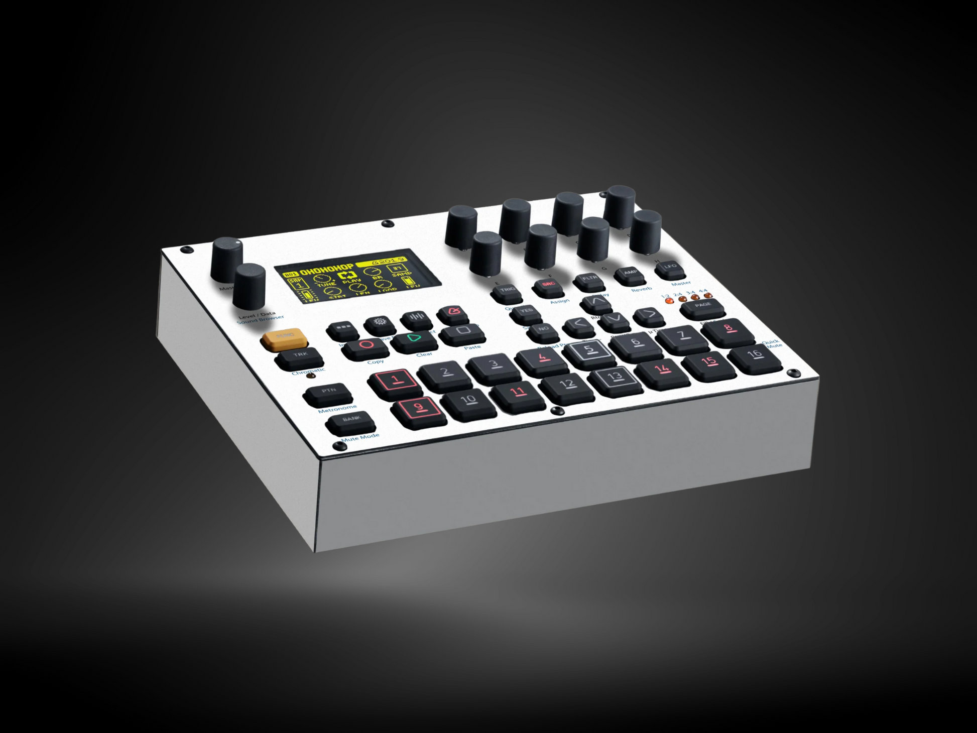 An Elektron Digitakt skin mockup 