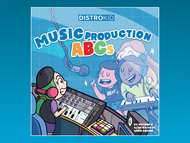 The front cover of DistroKid's Music Production ABSs book