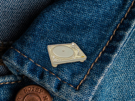 Technics SL-1200 Enamel Pin Badge