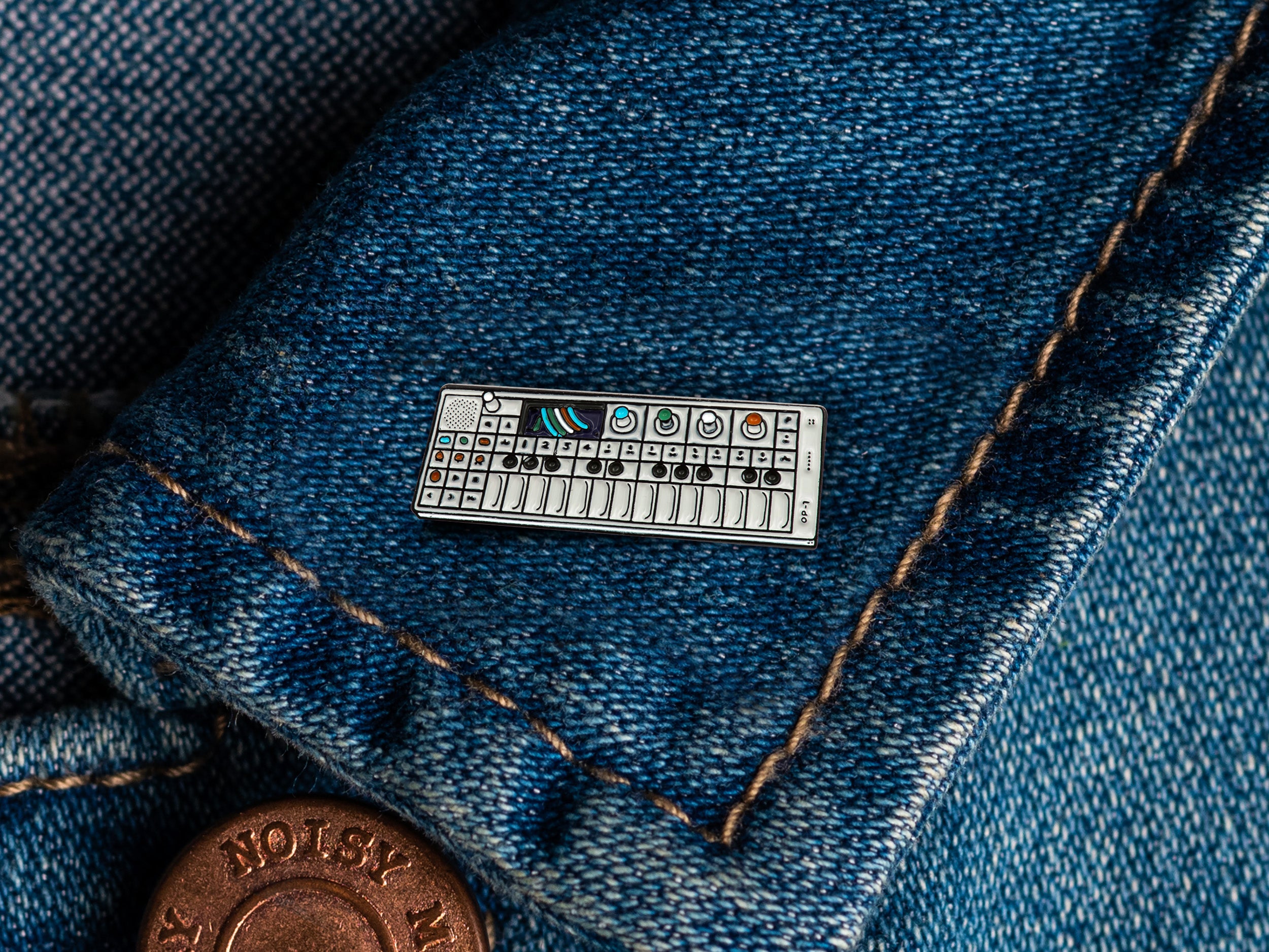 Teenage Engineering OP-1 Enamel Pin Badge – Attack Magazine