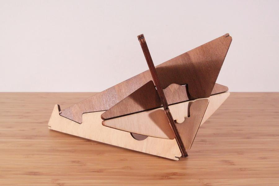 KOSMO DOUBLE STAND - Synth, Drum Machine, Laptop & Tablet Double TableTop Stand