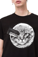 Cats On Synthesizers In Space - Moon T-Shirt